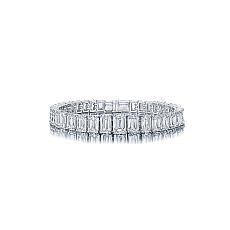 Украшение Graff Emerald Cut Diamond Bracelet GB6242 — main thumb