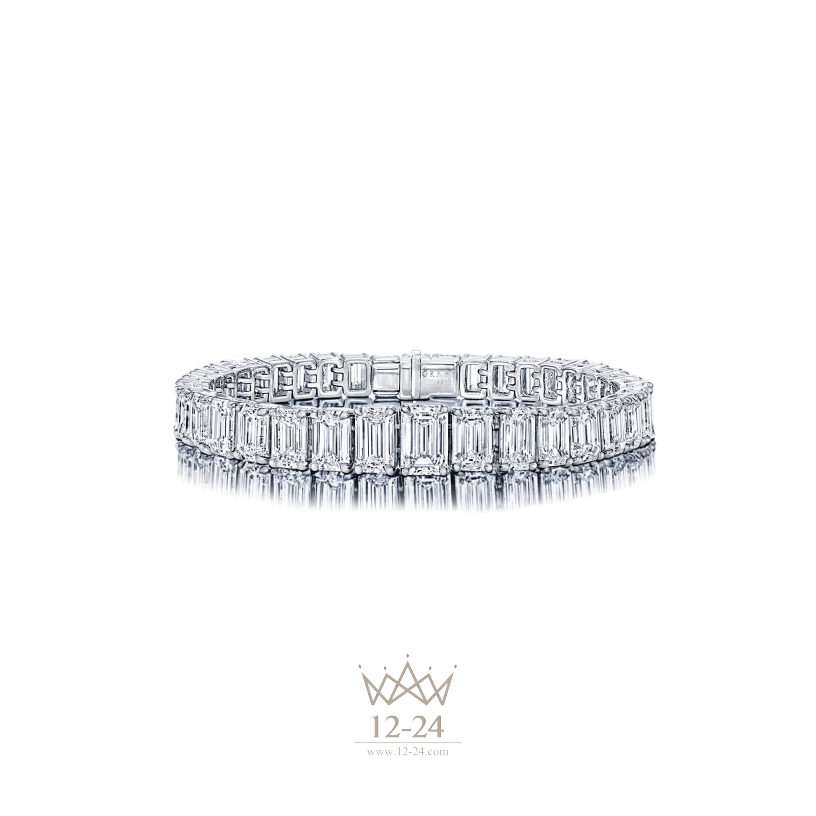 Graff Emerald Cut Diamond Bracelet GB6242