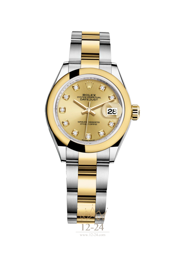 Rolex Lady-Datejust 28 Steel and Yellow gold 279163-0012