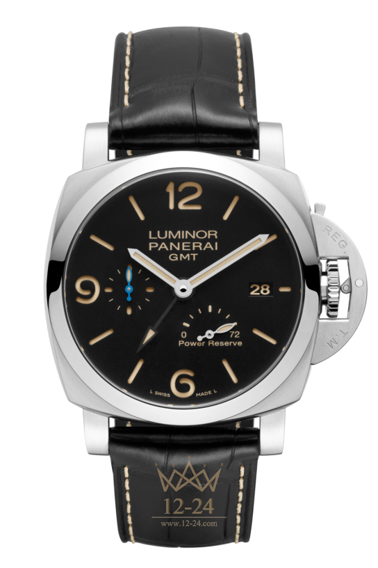 Panerai 3 Days GMT Power Reserve Automatic Acciaio — 44 mm PAM01321