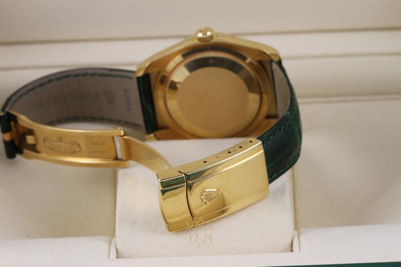 Rolex Yellow gold Pave Dial 36 16188