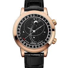 Часы Patek Philippe Celestial 6102 Rose Gold / Black 6102R-001 — основная миниатюра