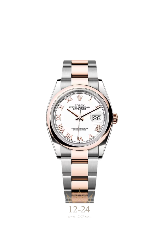 Rolex Oyster 36 мм Steel and Gold Everose 126201-0016