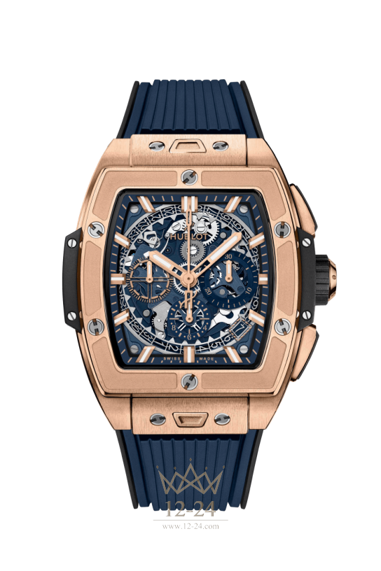 Hublot King Gold Blue 642.OX.7180.RX