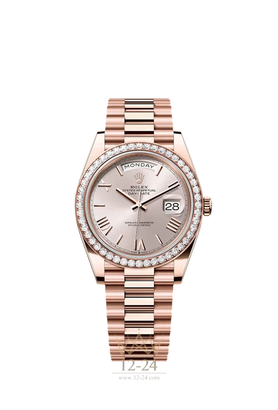 Rolex Everose Gold and Diamonds 40 mm 228345rbr-0008