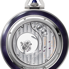 Часы Cartier Pocket watch Mysterious double Turbillion WHRO0011 — дополнительная миниатюра 1