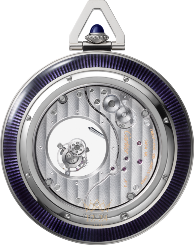 Cartier Pocket watch Mysterious double Turbillion WHRO0011