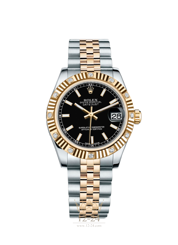 Rolex 31 мм Steel Yellow gold and Diamonds 178313-0001