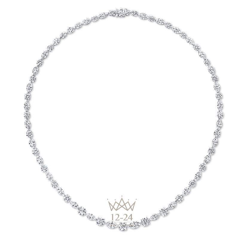 Graff Multi-shape Necklace Diamond GN8294
