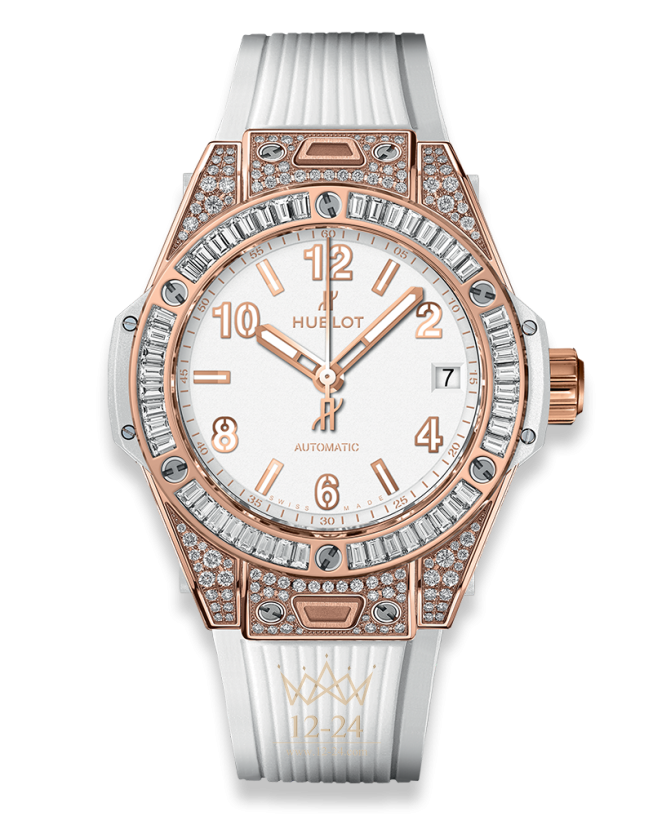Hublot One Click King Gold White Jewellery 39 mm 465.OE.2080.RW.0904