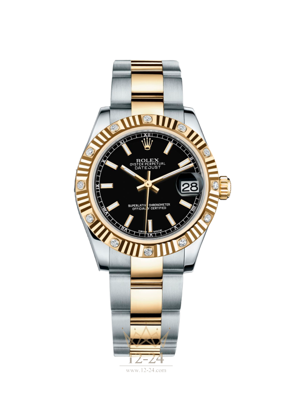 Rolex 31 мм Steel Yellow gold and Diamonds 178313-0036