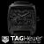 Черная модель часов от TAG Heuer