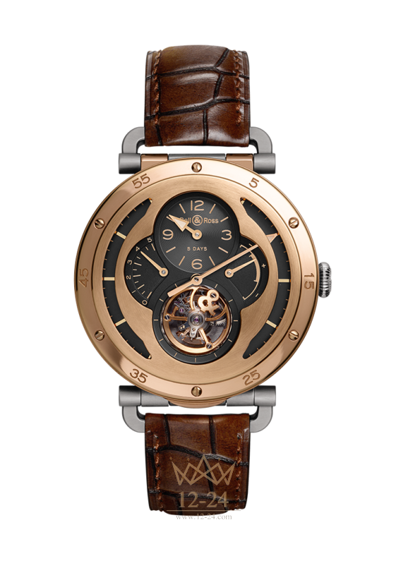Bell &amp; Ross WW2 MILITARY TOURBILLON ROSE GOLD BRWW2-TOURB-MPG