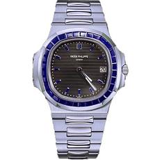 Часы Patek Philippe Blue Sapphire Bezel 5711/111P — основная миниатюра