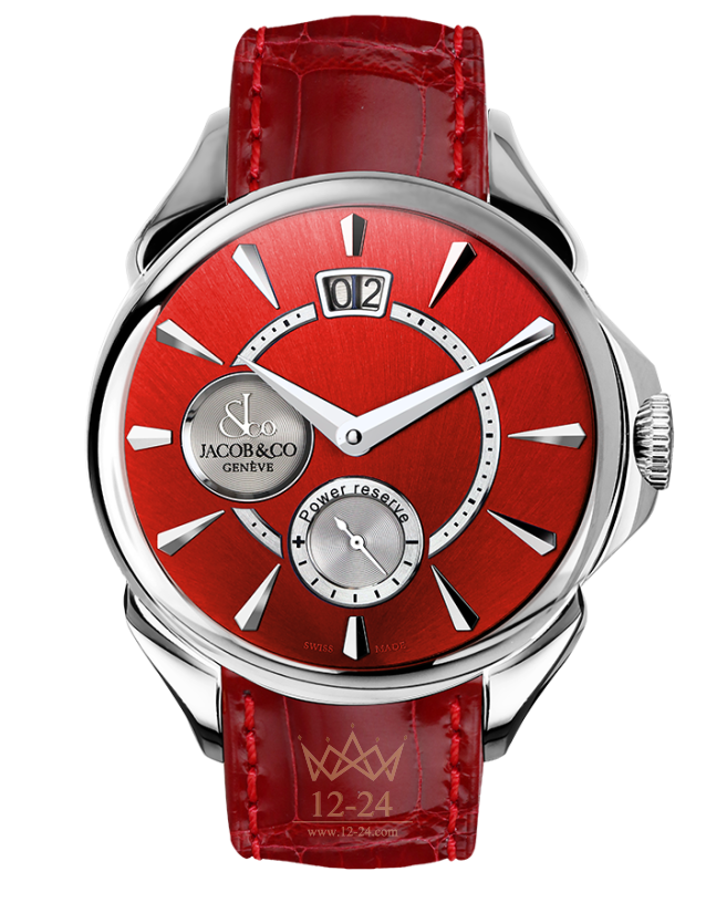 Jacob &amp; Co Palatial Classic Manual Big Date Colored Dial - Steel Case PC400.10.NH.ND.A