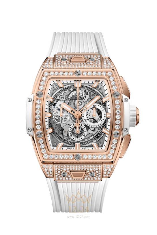 Hublot King Gold White Pave 642.OE.2010.RW.1604