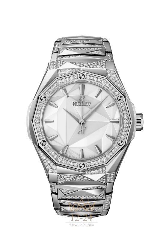 Hublot Orlinski Bracelet Titanium White Alternative Pavé 550.NS.2200.NS.3804.ORL22