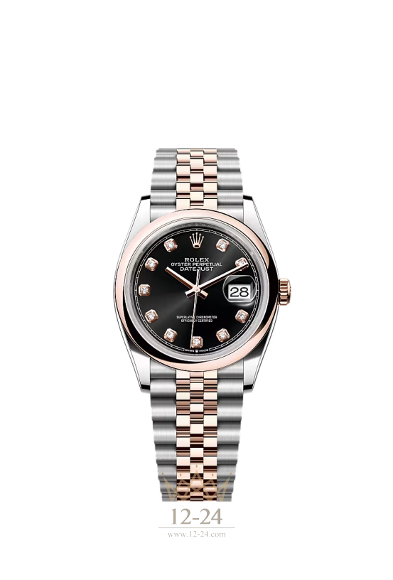 Rolex Oyster 36 мм Steel and Gold Everose 126201-0019