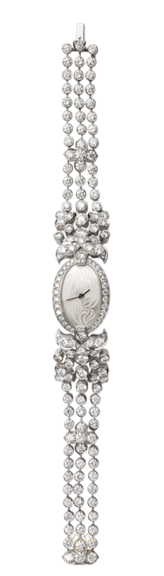 Cartier Bracelet Watch with Diamonds HPI00434