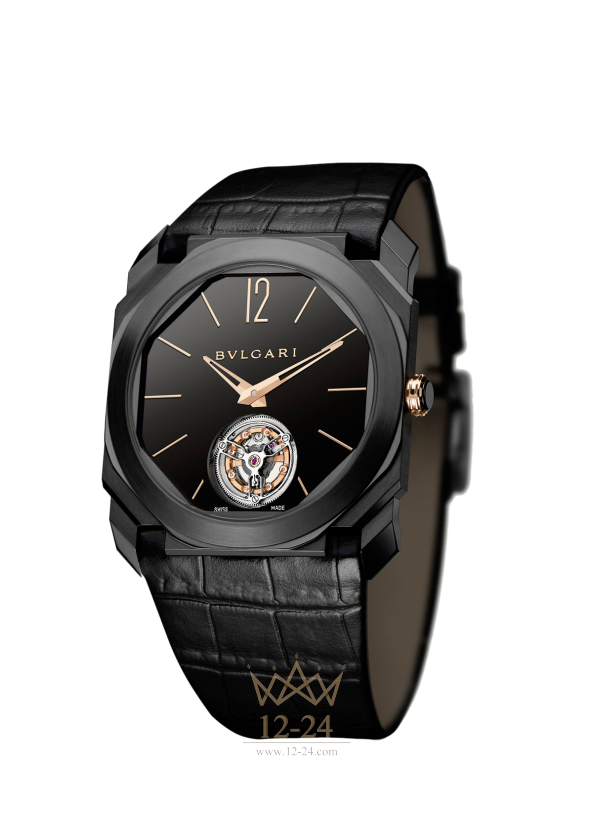 Bvlgari Tourbillon Ultranero 102560 BGO40BTLTBXT