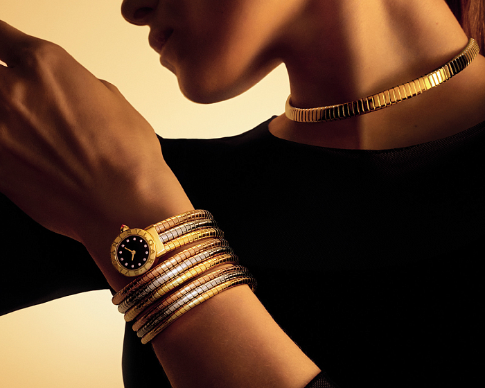 Новинка Bvlgari, выполненная в исторической технике Tubogas