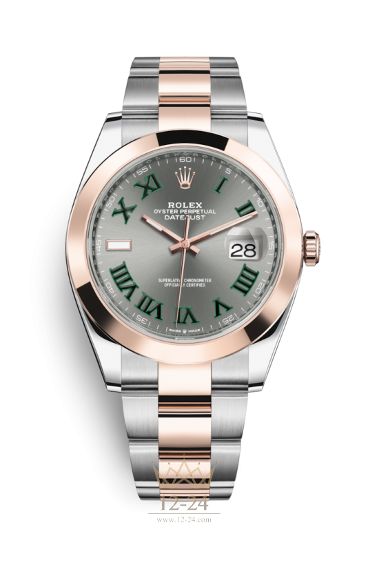 Rolex Oyster 41 мм Steel and Gold Everose 126301-0015