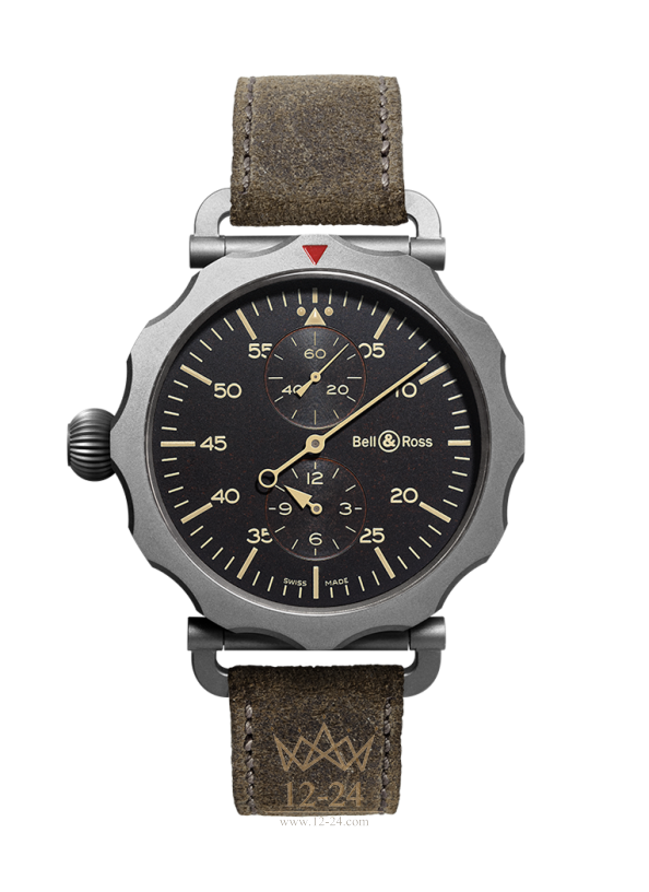 Bell &amp; Ross WW2 REGULATEUR HERITAGE BRWW2-REG-HER/SCA