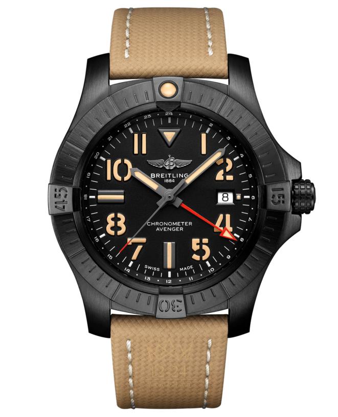 Breitling Automatic GMT 45 Night Mission V32395101B1X2