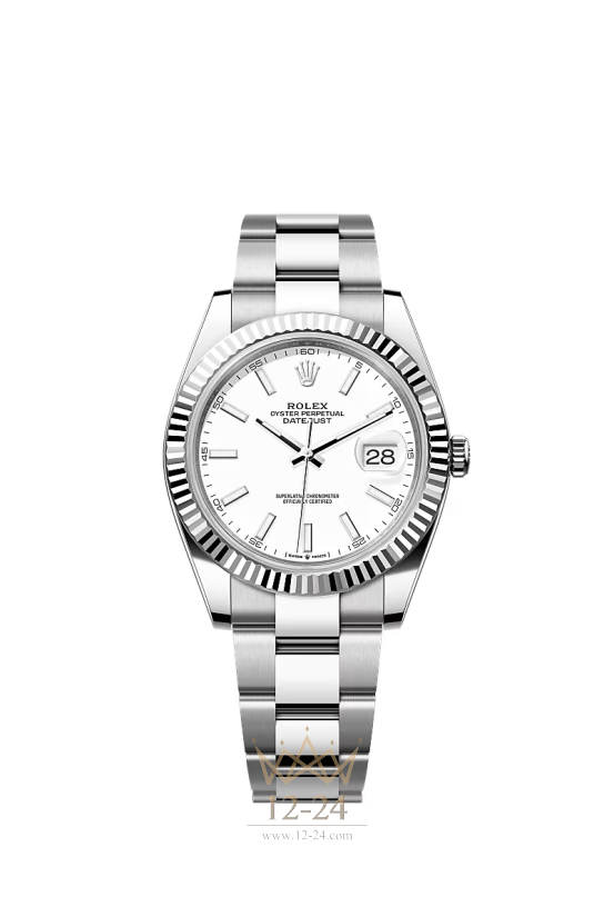 Rolex Steel and White Gold 41 mm 126334-0009