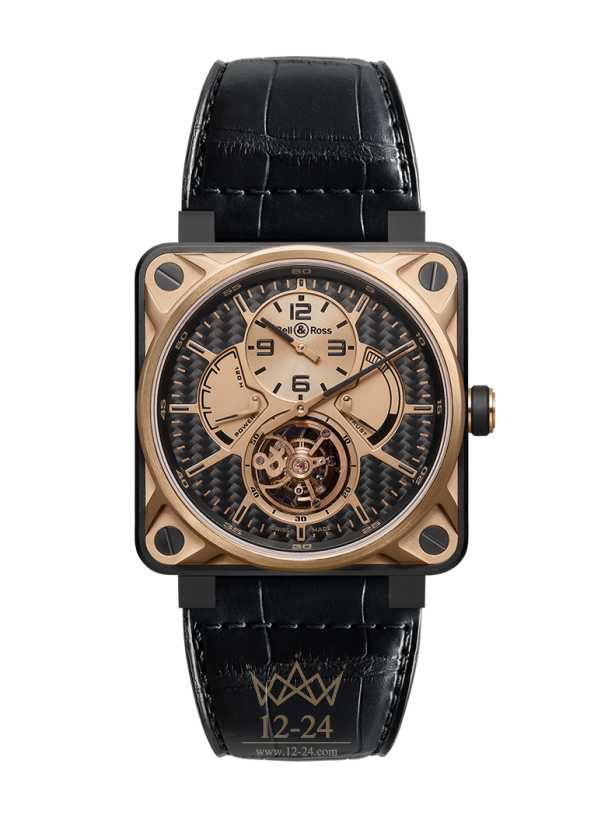 Bell &amp; Ross BR 01 TOURBILLON ROSE GOLD &amp; TITANIUM BR01-TOURB-PG/CA