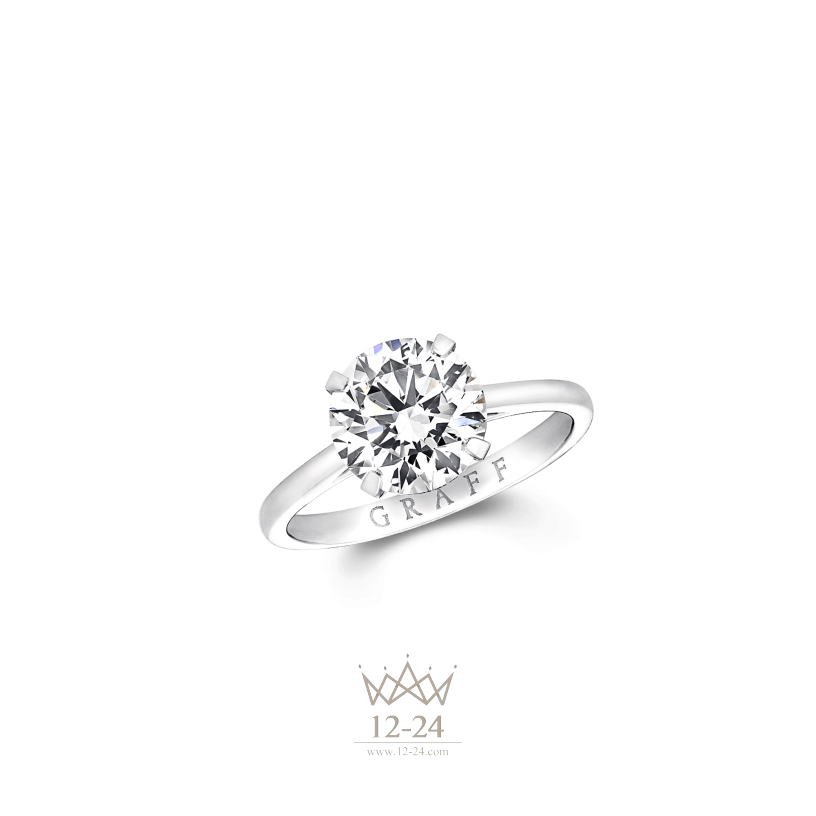 Graff Paragon Round Diamond Engagement Ring RS01ALL