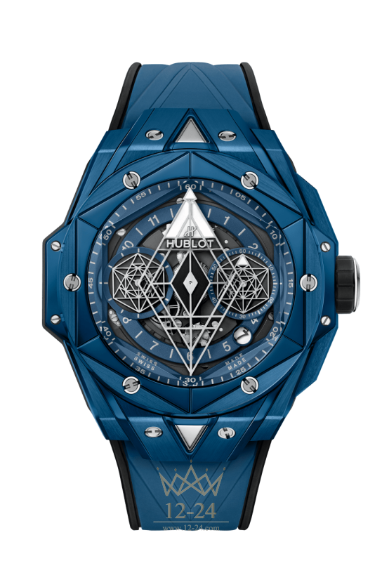 Hublot Sang Bleu II Blue Ceramic 45 мм 418.EX.5107.RX.MXM21