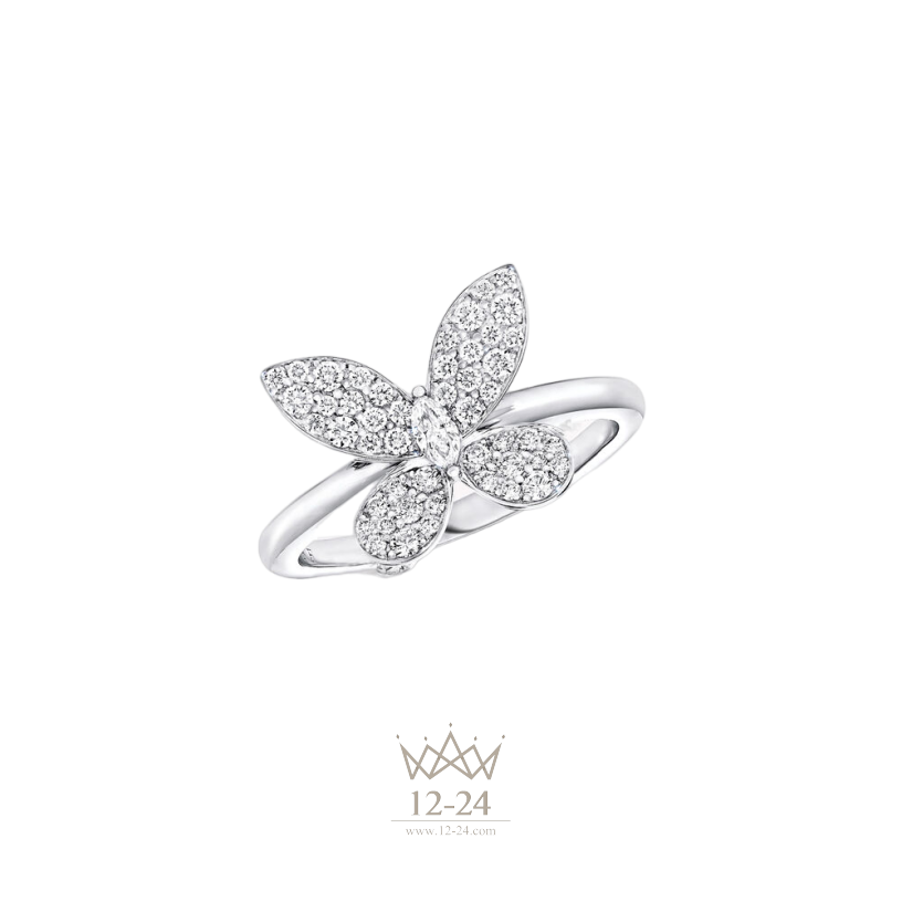 Graff Pavé Butterfly Diamond Small Ring RGR523