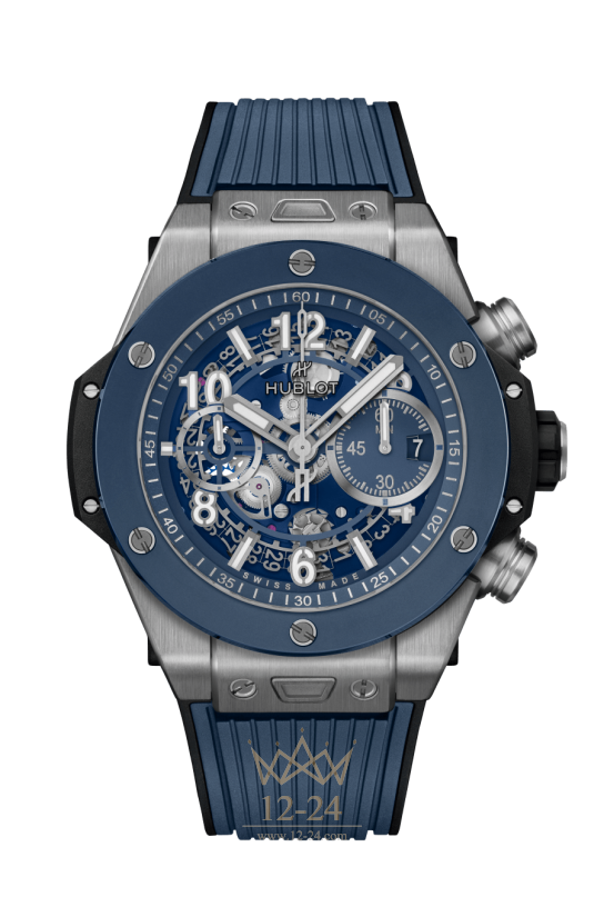 Hublot Unico Titanium Blue Ceramic 421.NL.5170.RX