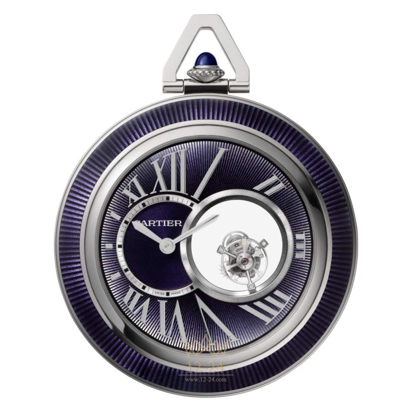 Cartier Pocket watch Mysterious double Turbillion WHRO0011