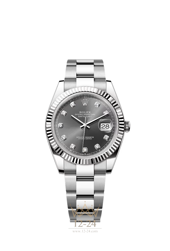 Rolex 41 мм Steel and White gold 126334-0005