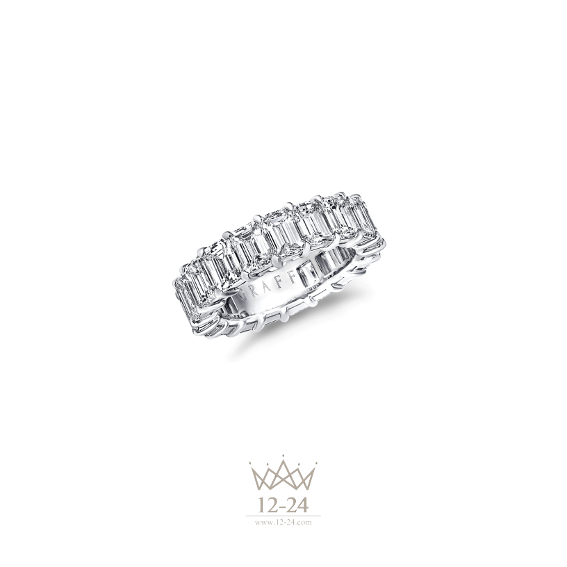 Graff Emerald Cut Eternity Band Diamond RGET115