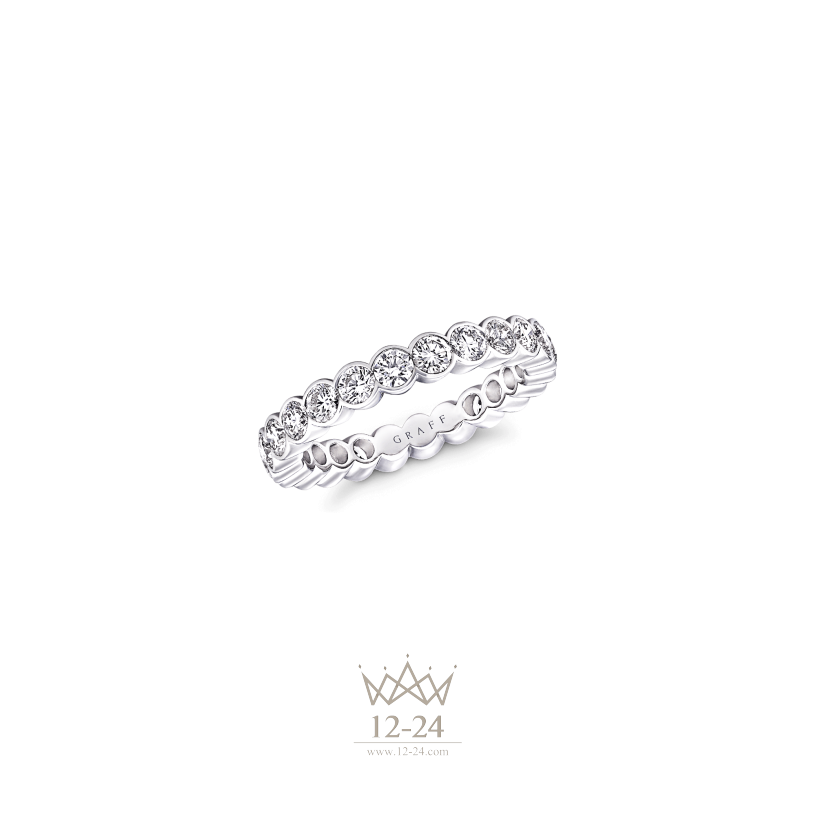 Graff Round Eternity Band Diamond RGET027