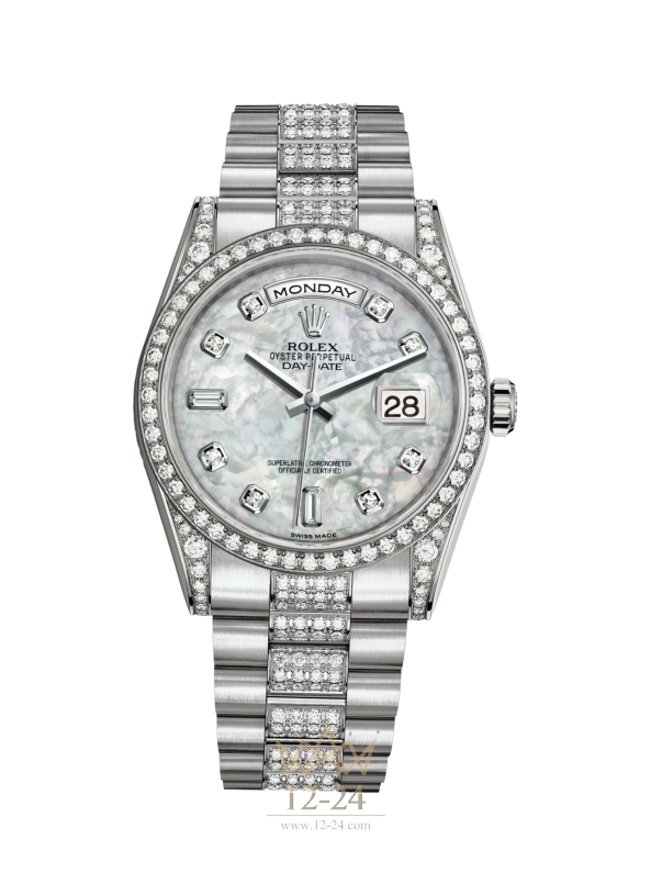 Rolex 36 мм White gold 118389-0074