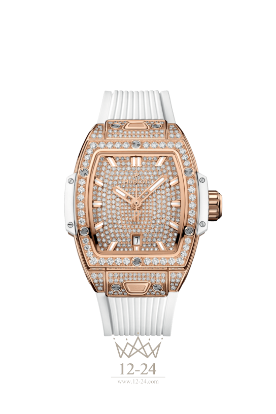 Hublot King Gold White Full Pavé 682.OE.9000.RW.1604