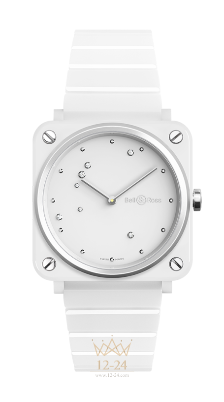Bell &amp; Ross Br S White Diamond Eagle BRS-EW-CE/SCE