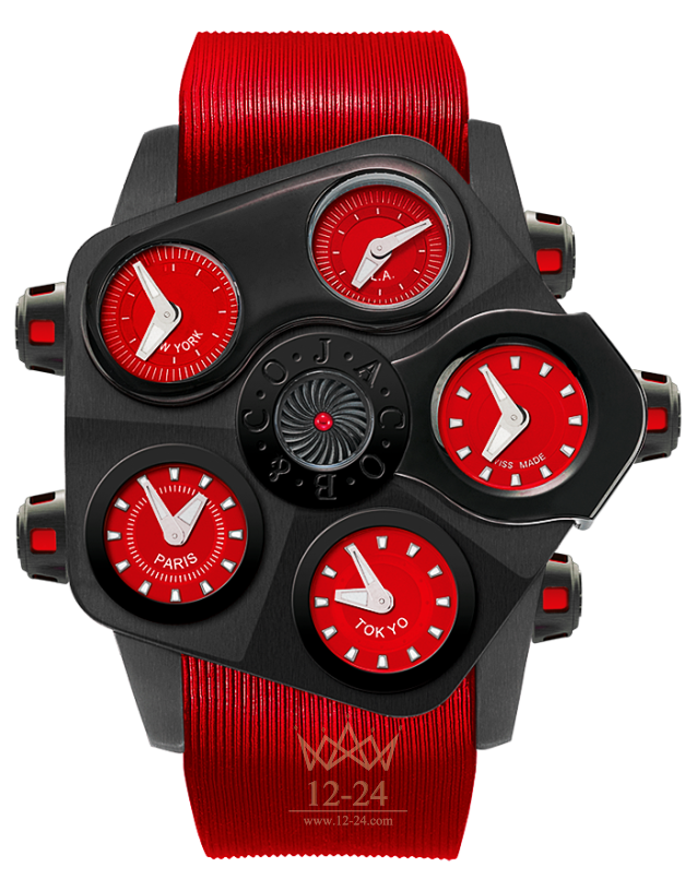 Jacob &amp; Co Grand Five Time Zone 330.100.11.NS.KR.4NS