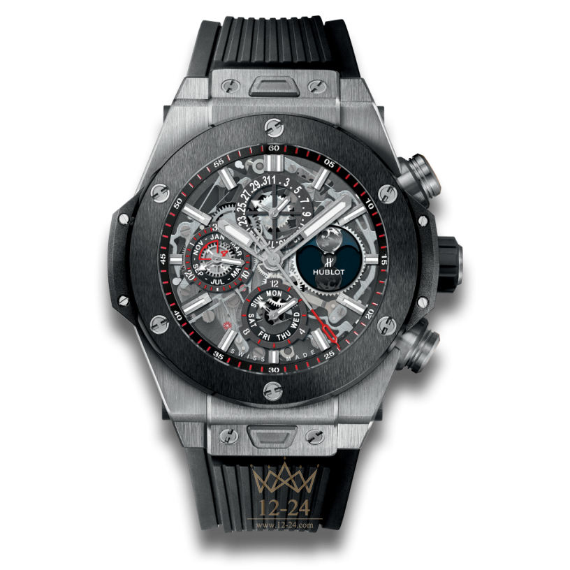 Hublot Unico Perpetual Calendar Titanium Ceramic 45 mm 406.NM.0170.RX