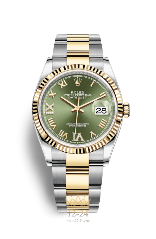 Rolex Oyster 36 мм Steel and Yellow Gold 126233-0026