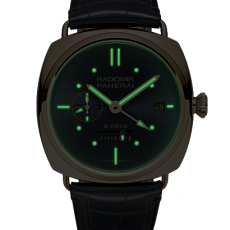 Часы Panerai Radiomir 8 Days GMT Oro Rosso - 45mm PAM00538 — дополнительная миниатюра 1