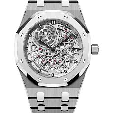 Часы Audemars Piguet Audemars Piguet Royal Oak &amp;quot;Jumbo&amp;quot; Extra-Thin Openworked Ref. 16204XT.OO.1240XT.01 16204XT.OO.1240XT.01 — основная миниатюра