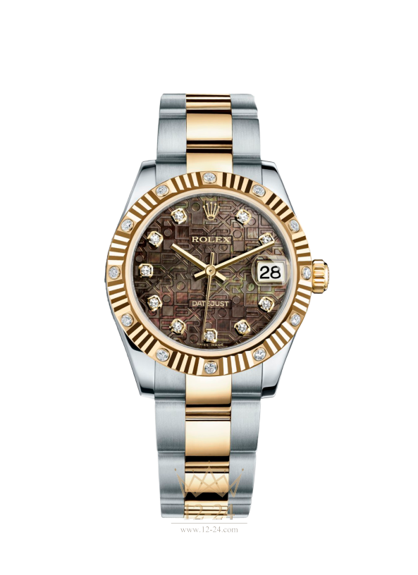 Rolex 31 мм Steel Yellow gold and Diamonds 178313-0054