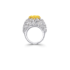 Украшение Graff Radiant Cut Yellow and White Diamond Ring GR46058 — дополнительная миниатюра 3
