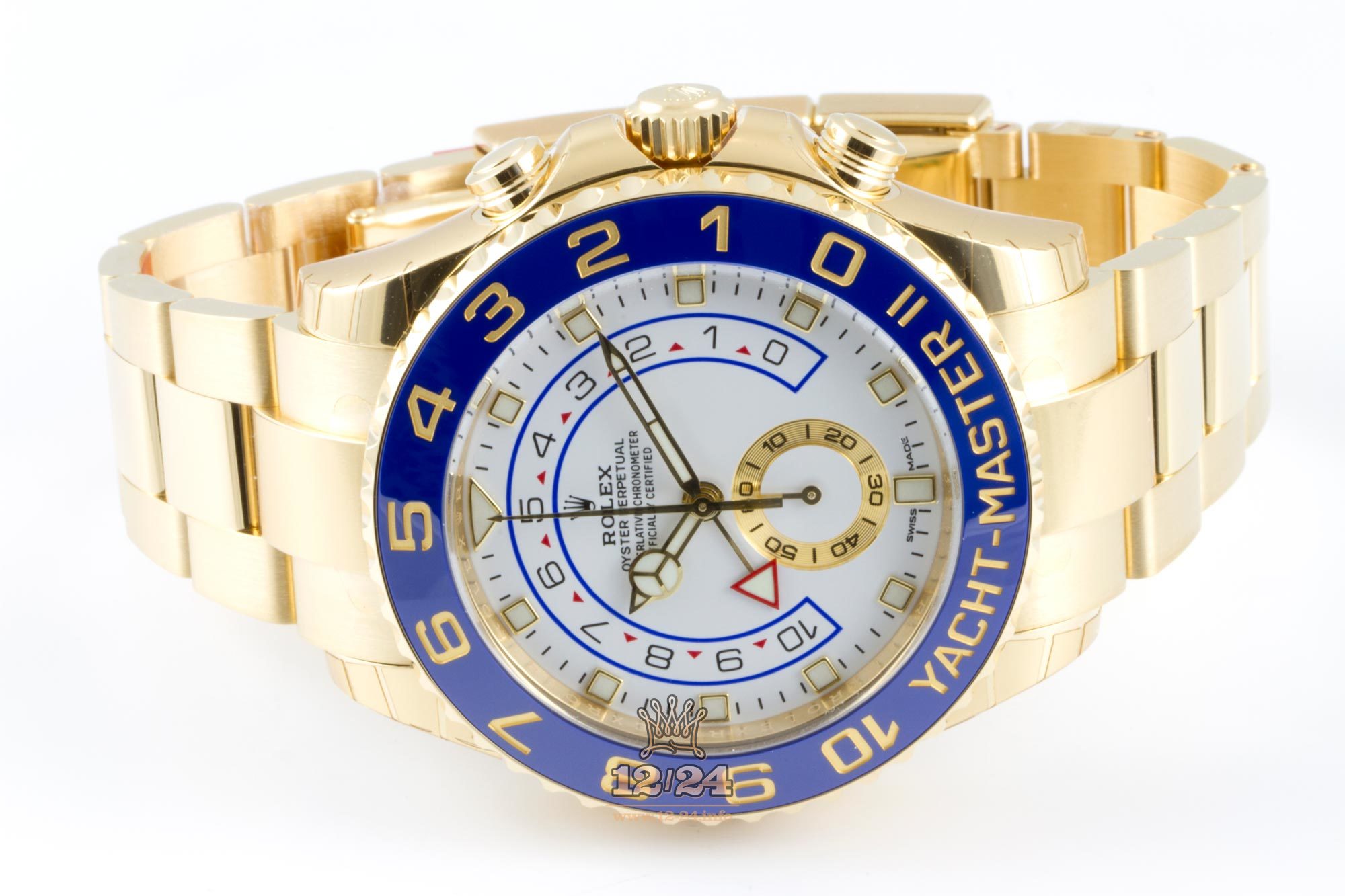 Rolex Yacht-Master II Watch 116688-0002 | 44 mm, Yellow gold Case ...